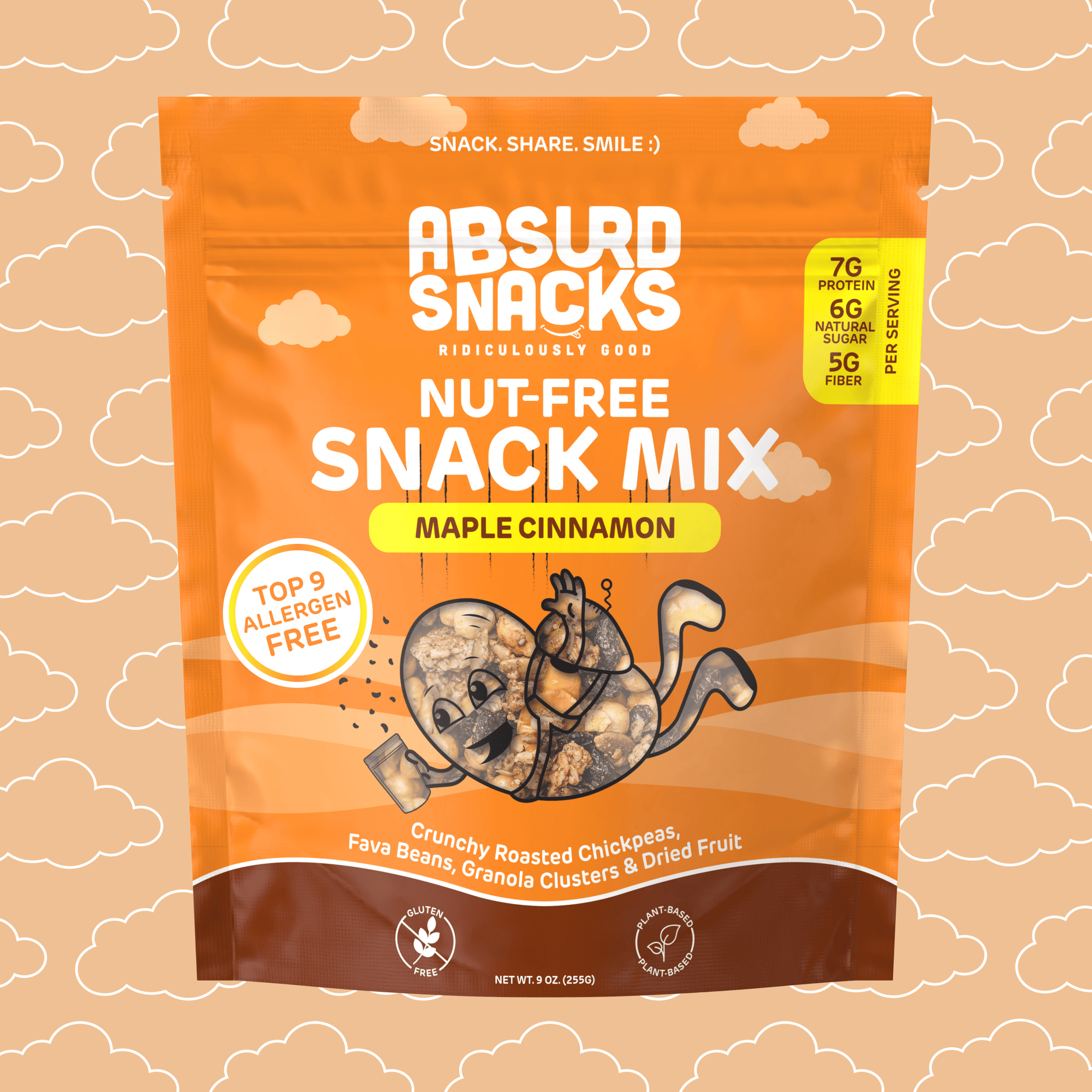 Maple Cinnamon Nut - Free Snack Mix | Family Size - Absurd Snacks