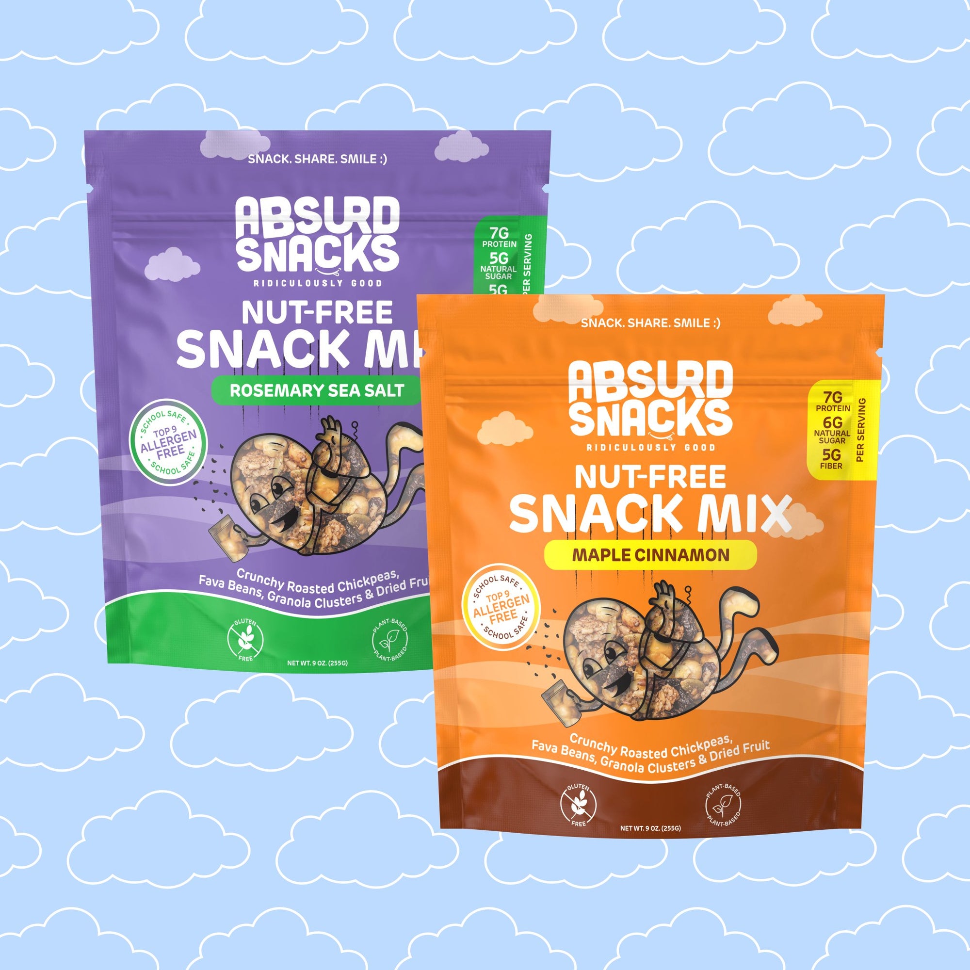 Nut - Free Snack Mix Variety Pack | Family Size - Absurd Snacks