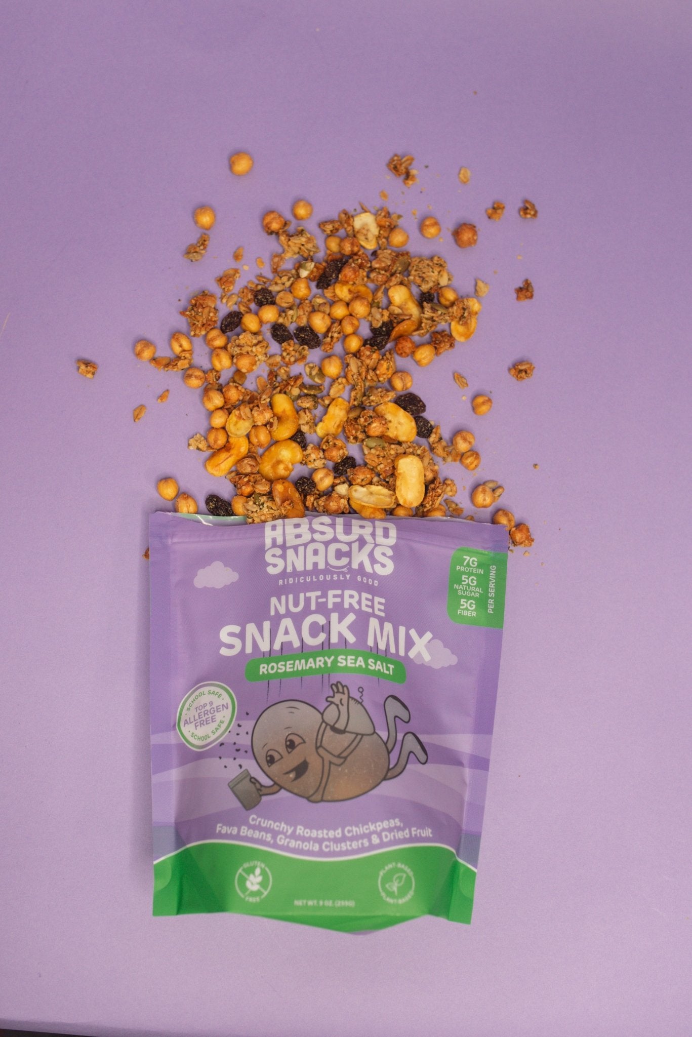 Rosemary Sea Salt Nut - Free Snack Mix | Family Size - Absurd Snacks